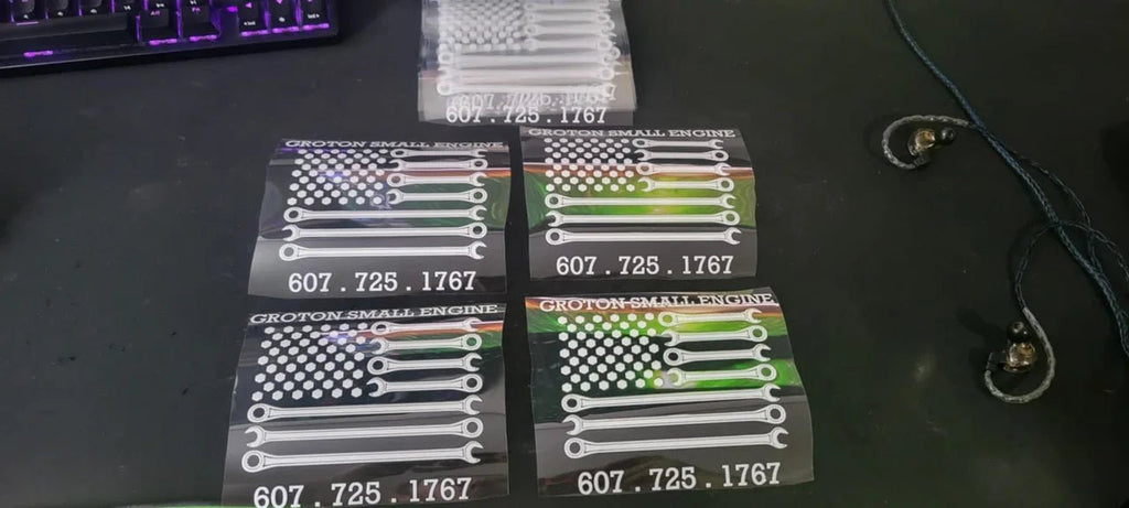 Custom UV 3D PermaStickers – Made to Order Price Varies - Vivid Merch