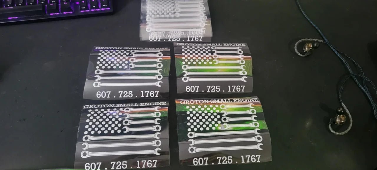 Custom UV 3D PermaStickers – Made to Order Price Varies - Vivid Merch